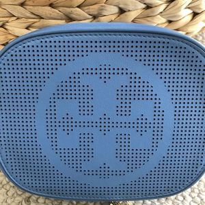 NWT Tory Burch Logo Cosmetic Case